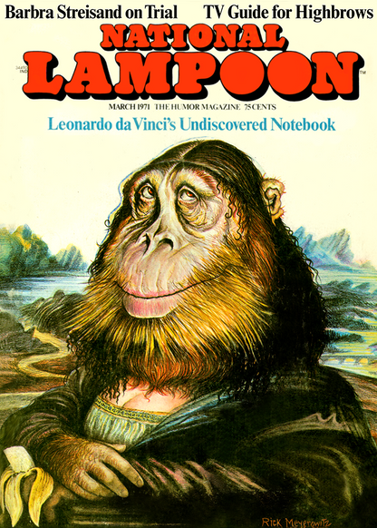 PROOF: National Lampoon - Mona Gorilla